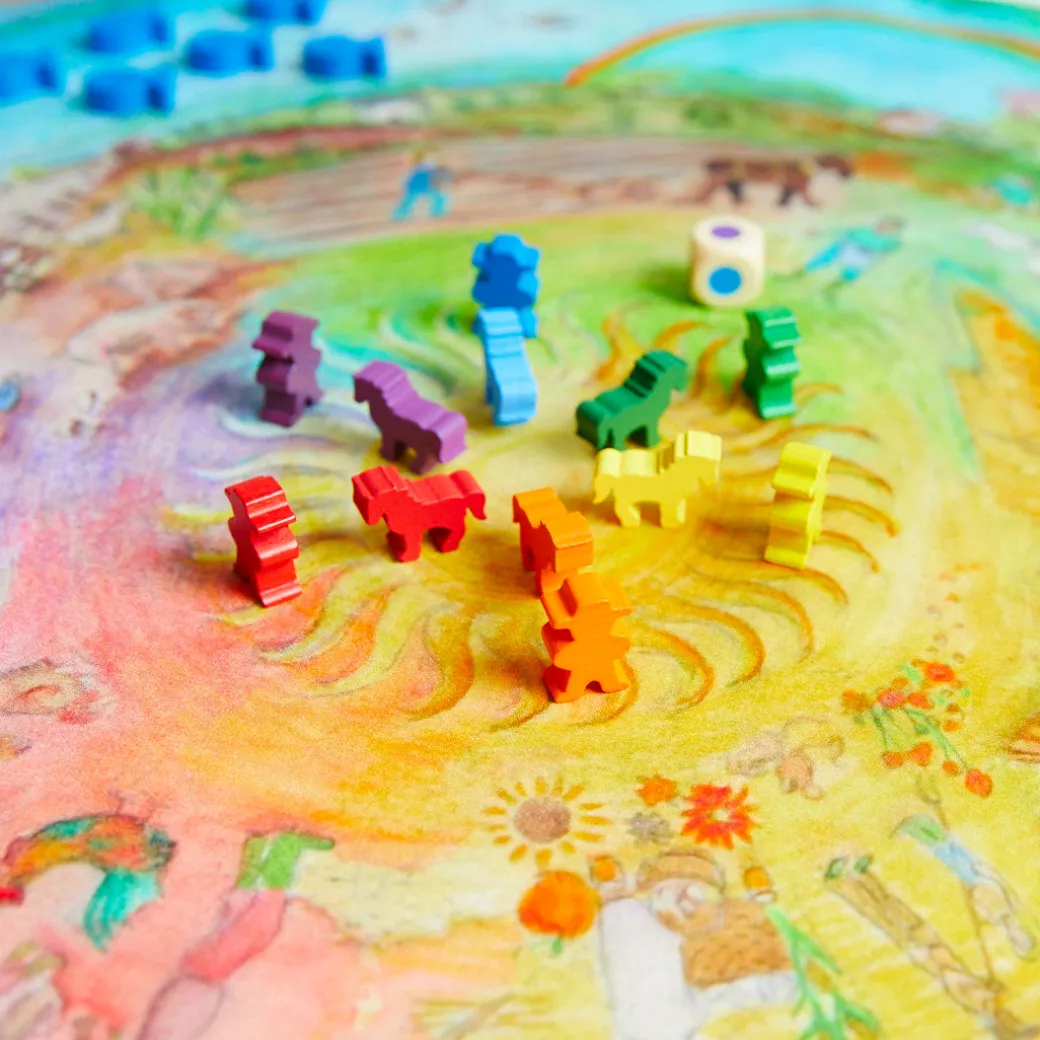 Around The Year On The Farm Game Pieces