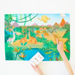 Dinosaur Land Seek & Find Playsilk