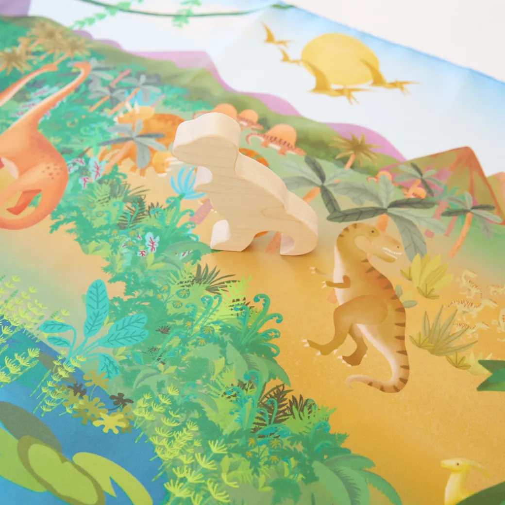 Dinosaur Land Seek & Find Playsilk