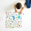 Heart Coloring Playsilk