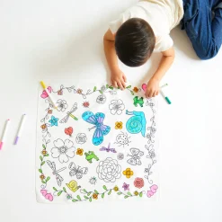 Heart Coloring Playsilk