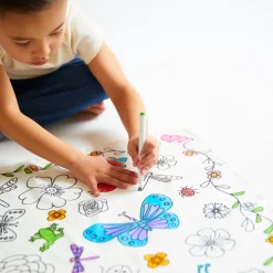 Heart Coloring Playsilk