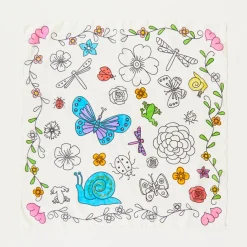 Heart Coloring Playsilk