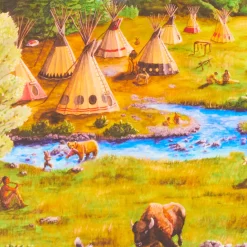 Lakota Storytelling Playsilk