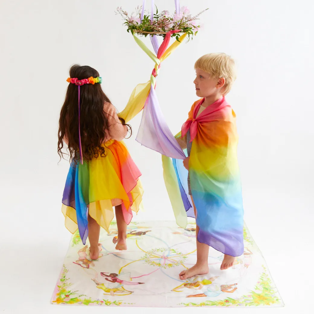 Large May Day Playsilk