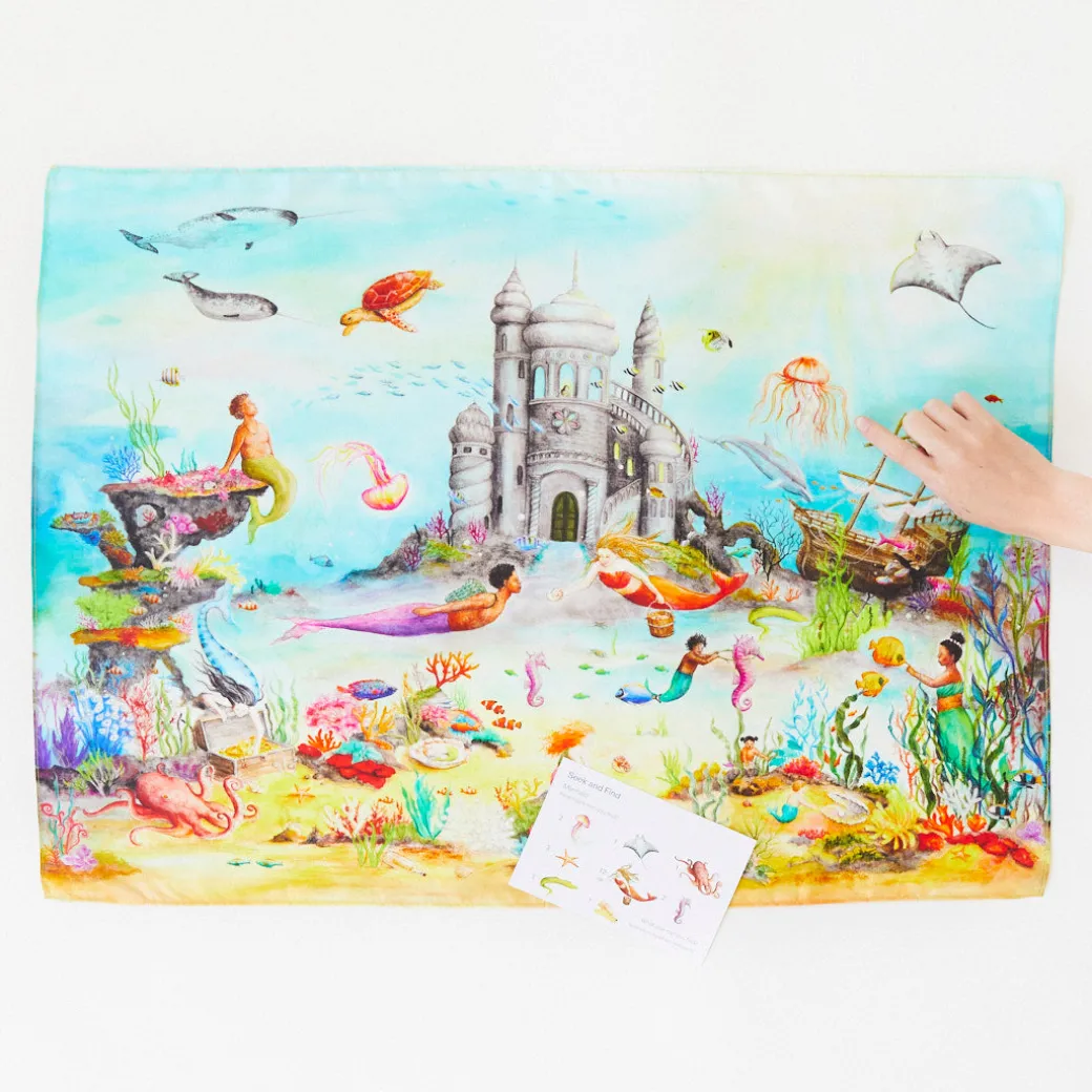 Mermaid Seek & Find Playsilk