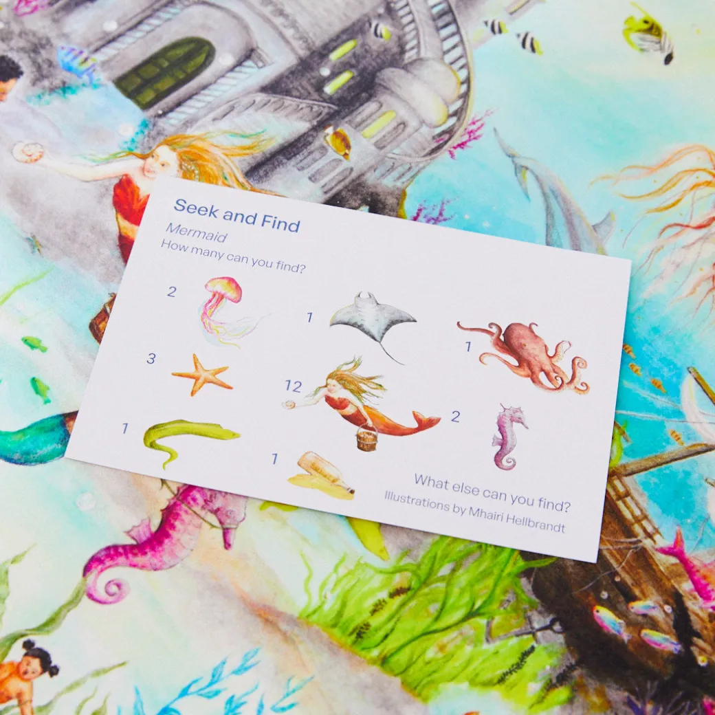 Mermaid Seek & Find Playsilk