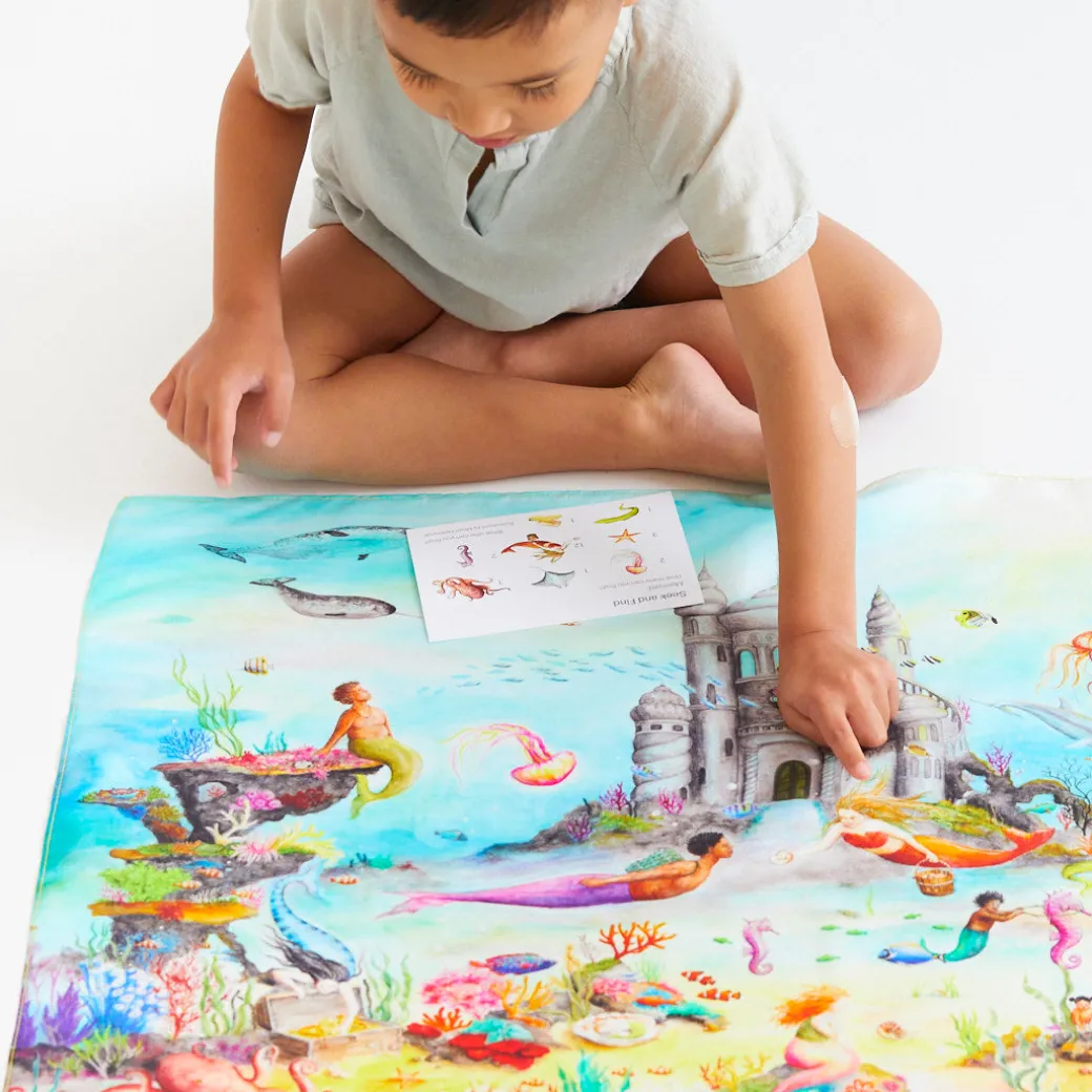 Mermaid Seek & Find Playsilk