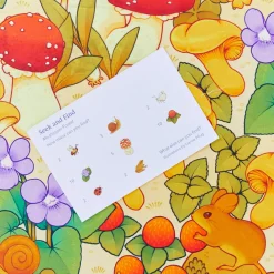 Mushroom Seek & Find Playsilk