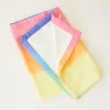 Rainbow Silk Baby Blanket