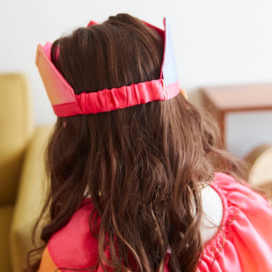 Rainbow Silk Crown