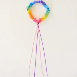 Rainbow Silk Garland