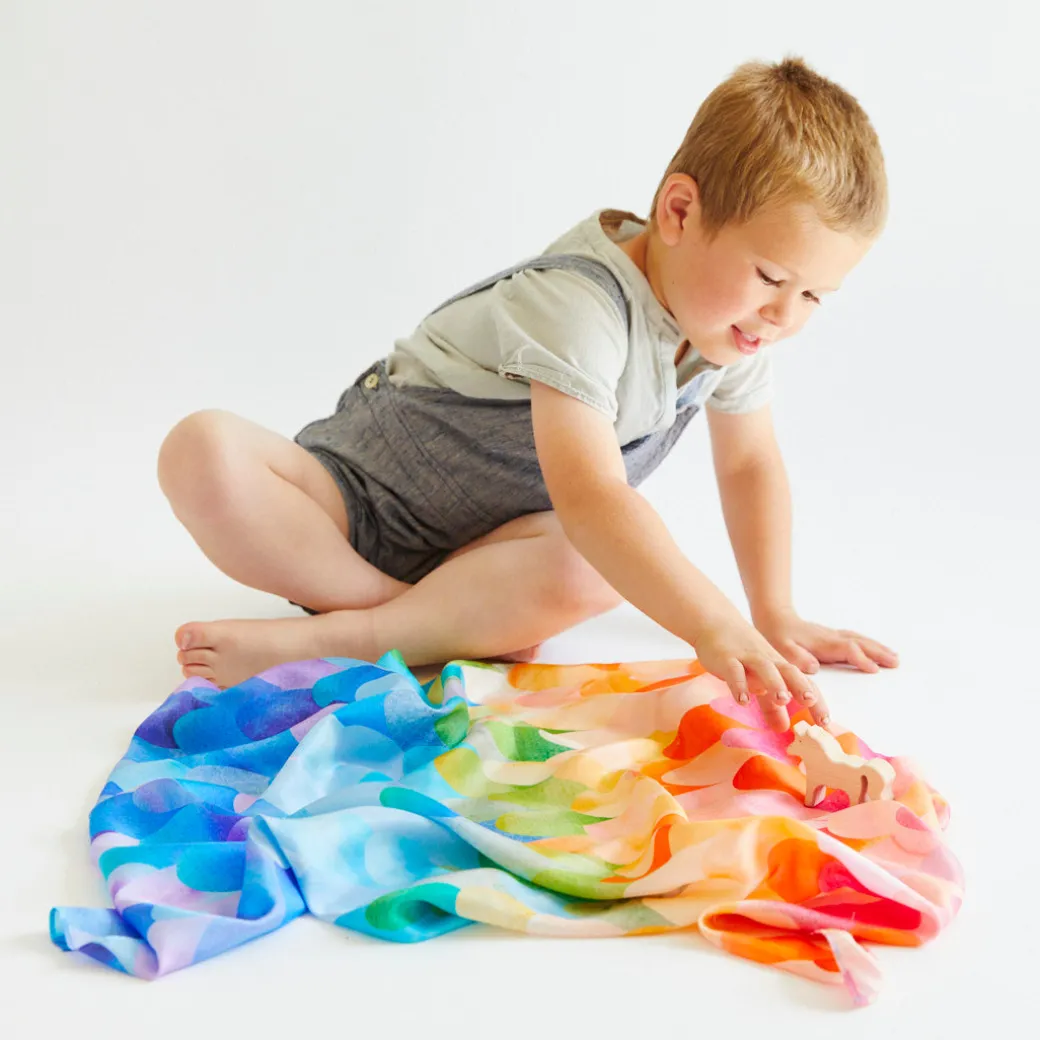 Rainbow Unicorn Playsilk