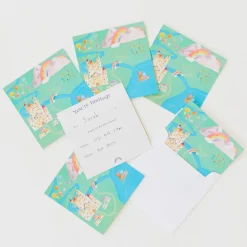 Rainbowland Party Invitations