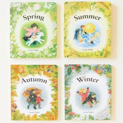Set Of 4 Seasonal Nature Table Books By Gerda Muller