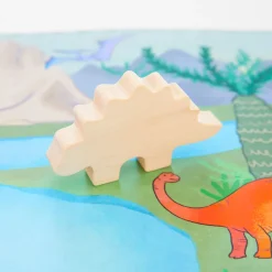 Wooden Stegosaurus